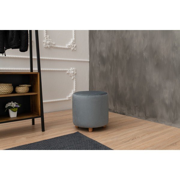 Svetlo siv tabure Begon – Balcab Home-image-4