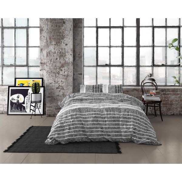 Flanelna posteljnina za zakonsko posteljo Dreamhouse Caden, 200 x 220 cm-image-4