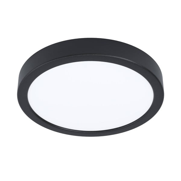 Črna LED stropna svetilka FUEVA 5 – EGLO
