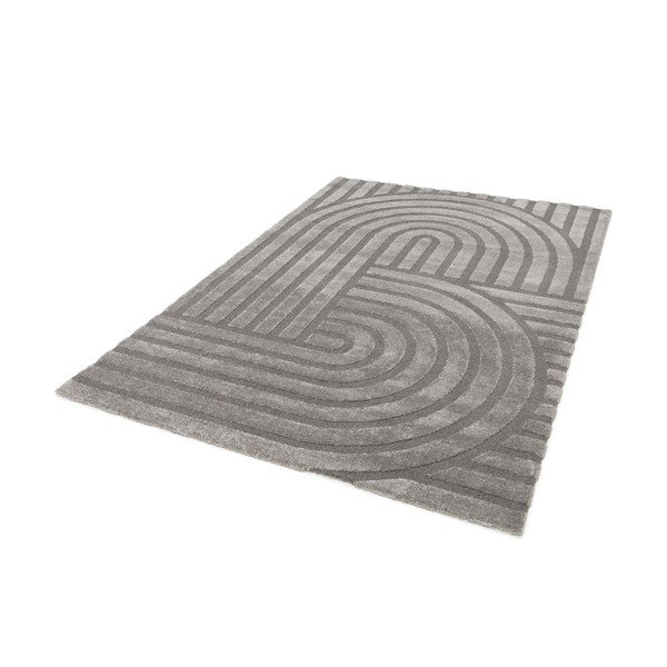 Siva preproga 160x230 cm Snowy – Universal-image-4