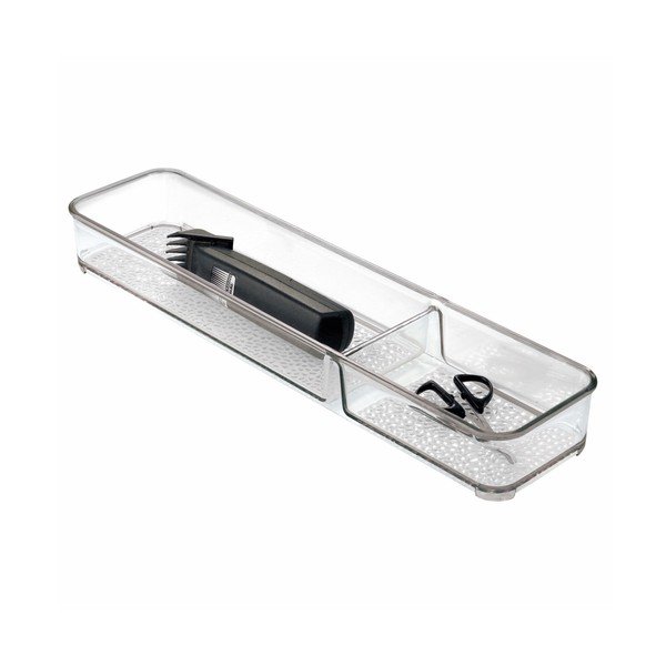 InterDesign Beli organizator za dež, dolžina 40,5 cm