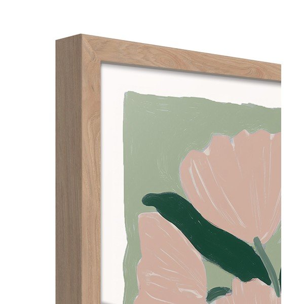 Tiskana slika z okvirjem 50x70 cm Spotted Vase – Styler-image-3