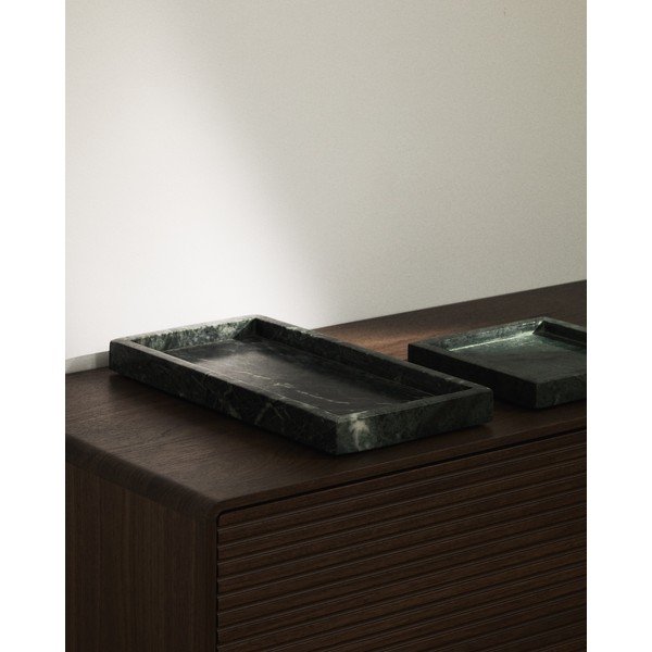 Marmorni dekorativni pladenj 18x18 cm Serela – Kave Home-image-1