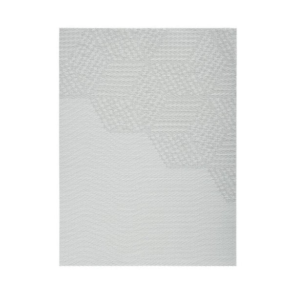 Modro-siva preproga Zone Hexagon, 30 x 40 cm