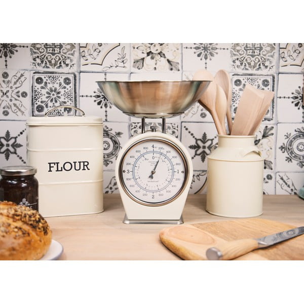 Krem kuhinjska tehtnica Kitchen Craft Living Nostalgia , zmogljivost 4 kg-image-4