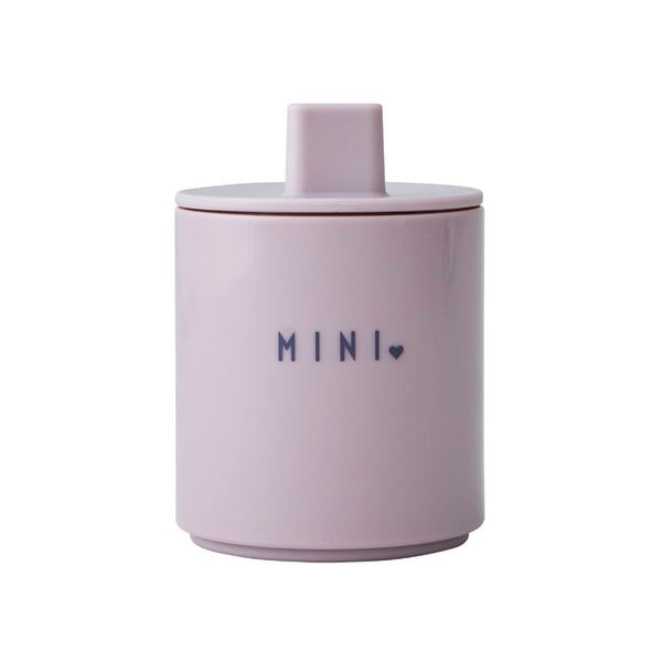 Sivkasto vijoličen lonček Design Letters Mini Sweetheart-image-1