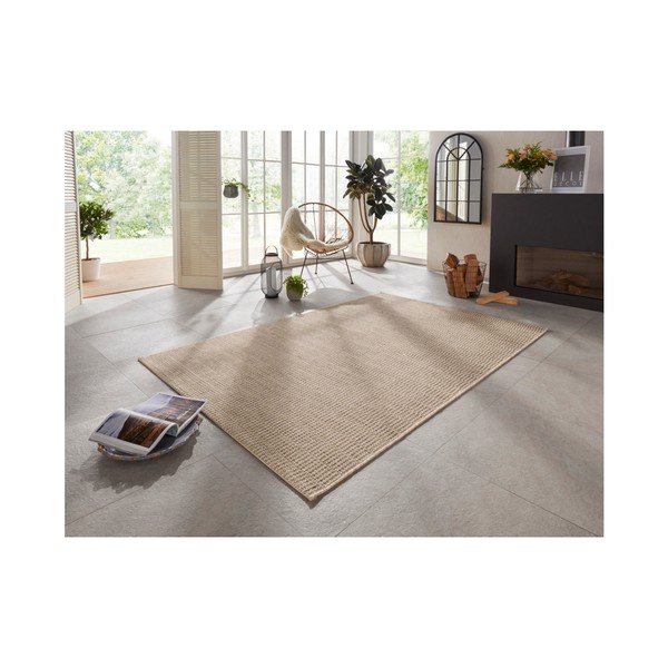Rjava zunanja preproga Elle Decoration Brave Dreux, 120 x 170 cm-image-1