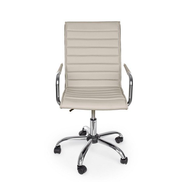 Sivorjav pisarniški stol iz umetnega usnja Perth – Yes Everyday-image-2