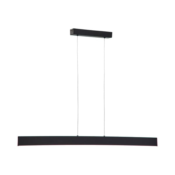 Mat črna LED stropna svetilka 5.5x101 cm Boadella – Kave Home
