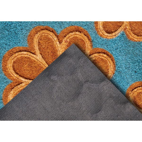 Predpražnik iz kokosovih vlaken 45x75 cm Flowers – Hanse Home-image-4