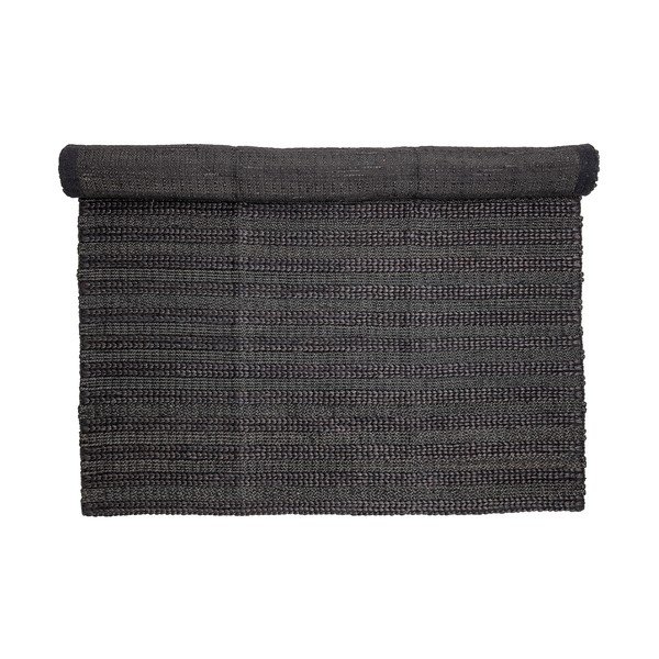 Črna preproga iz jute Bloomingville Standard, 150 x 210 cm-image-2
