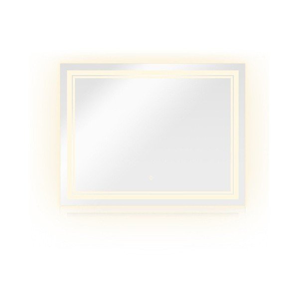 Stensko ogledalo z lučjo 90x70 cm Zenith – Bonami Essentials-image-4