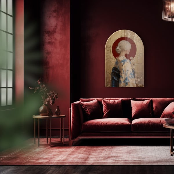 Steklena slika 70x100 cm Rukia – Styler-image-1