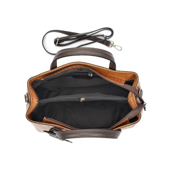 Konjak rjava usnjena torbica Roberta M Muriella-image-1