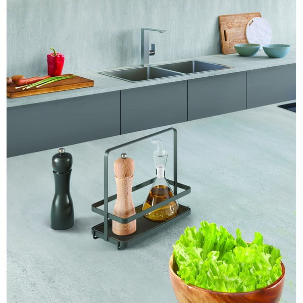 Organizator za začimbe iz nerjavečega jekla Tokyo Lava - Metaltex-image-3