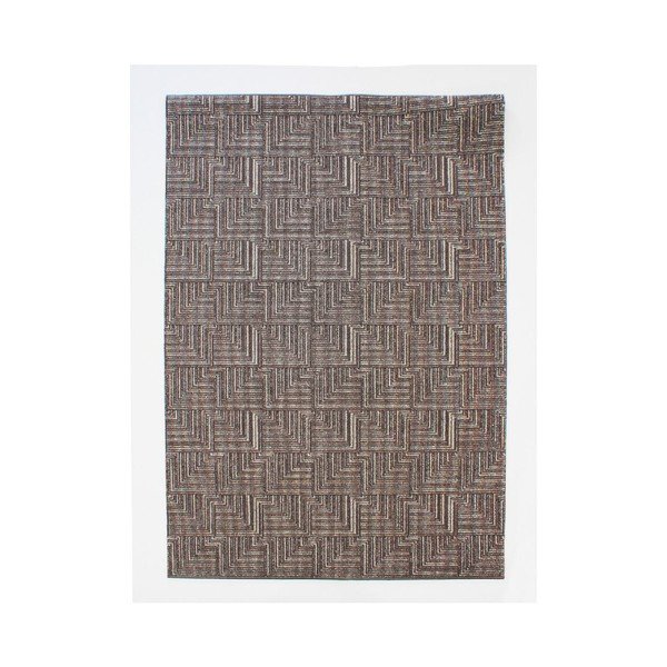 Preproga Pinnacle Temno rjava, 167x233 cm-image-1