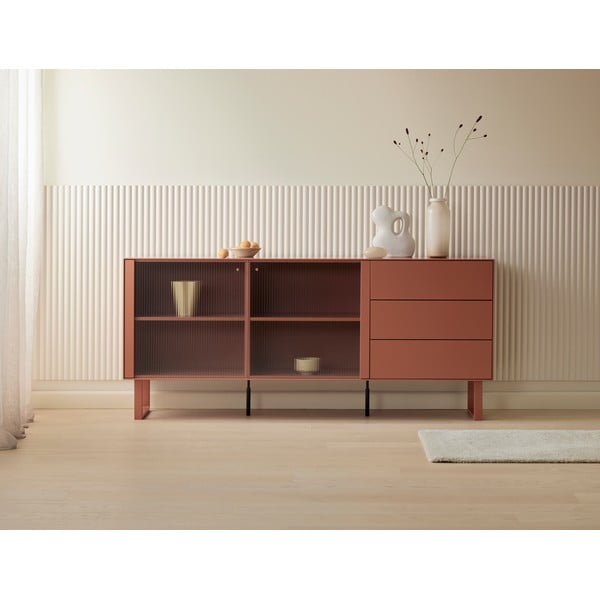 Opečnato oranžna komoda 180x79 cm Edge by Hammel – Hammel Furniture-image-2