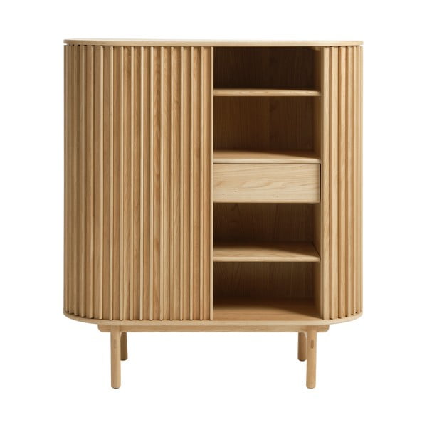 Omarica v hrastovem dekorju 110x125 cm Carno – Unique Furniture-image-4