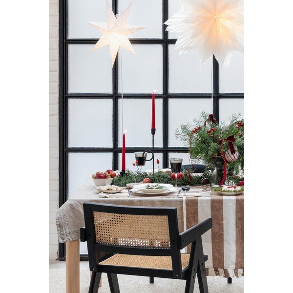 Namizni tekač iz mešanice lana 50x150 cm Maura – Kave Home-image-4