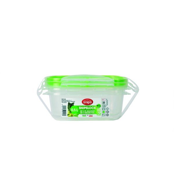 Komplet 2 posod za hrano Snips, 0,5 l-image-4