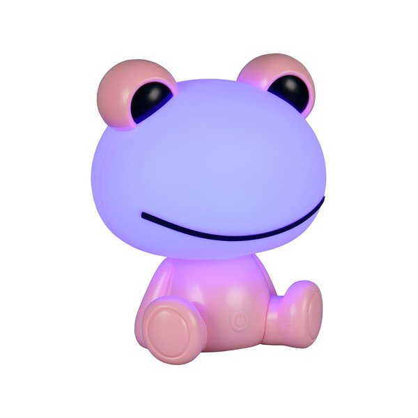 Rožnata LED otroška svetilka Hopper – Trio-image-3