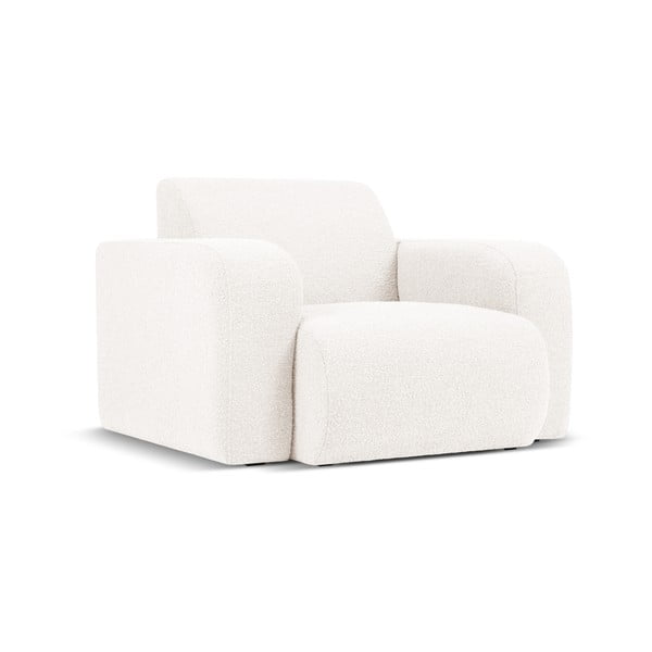 Bel fotelj iz tkanine bouclé Molino – Micadoni Home