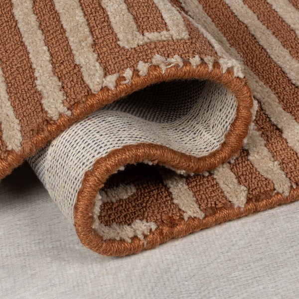 Preproga v barvi terakote 160x230 cm Kylo – Flair Rugs-image-3