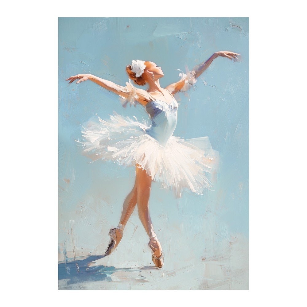 Slika z ročno naslikanimi elementi 70x100 cm Grace