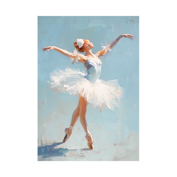 Slika z ročno naslikanimi elementi 70x100 cm Grace – Styler