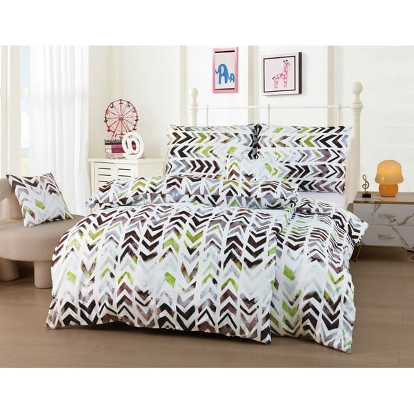 Enojna 6-delna posteljnina iz mikrosatena 140x200 cm Madison – JAHU collections