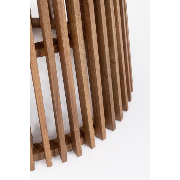 Okrogla vrtna miza iz masivne akacije ø 120 cm Rodano – Bizzotto-image-3