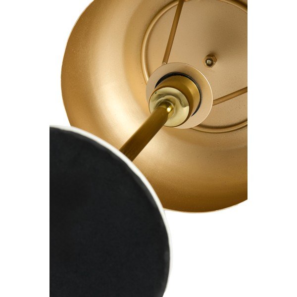 Bordo rdeča namizna svetilka s kovinskim senčilom (višina 40 cm) Surin – Light & Living-image-2