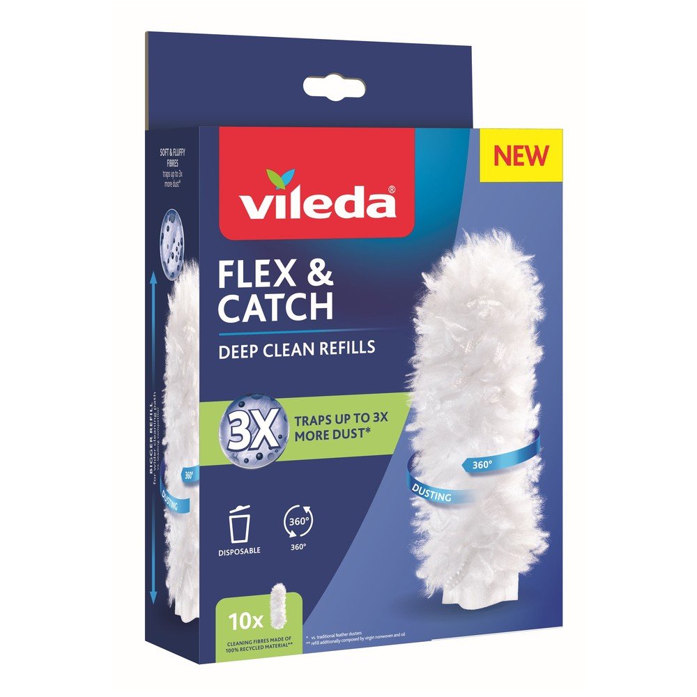 Rezervne krpe za prah v kompletu 10 ks Flex&Catch