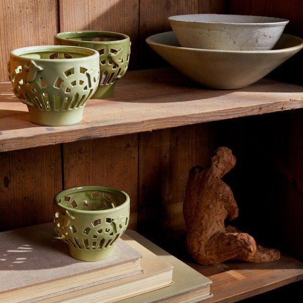 Keramični svečnik Orangery - Kähler Design-image-1