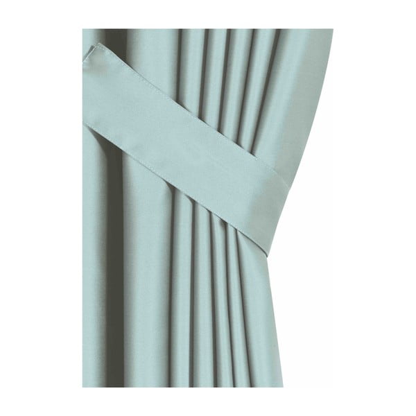 Zelena polzatemnitvena zavesa 260x100 cm - Mila Home-image-1