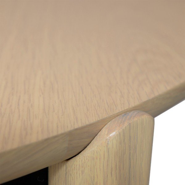 Okrogla jedilna miza v hrastovem dekorju ø 122 cm Paragon – DAN-FORM Denmark-image-3