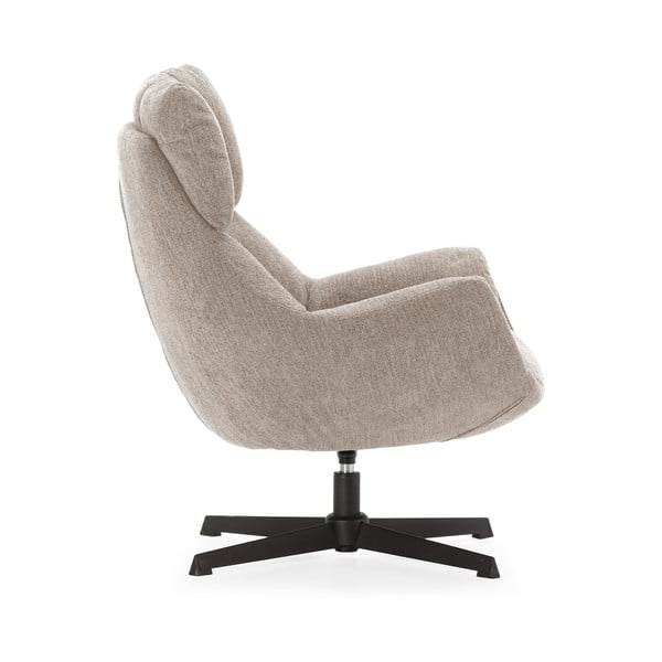 Kremno bel fotelj Odette – Marckeric-image-3