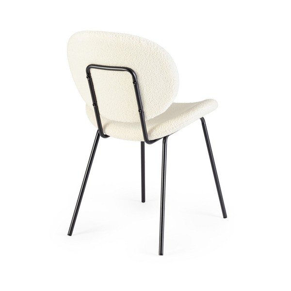 Bel oblazinjen jedilni stol Maddie – Yes Everyday-image-4