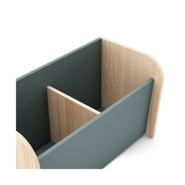 Prašno zelen otroški regal 70x42x35 cm Esteban – Marckeric-image-4