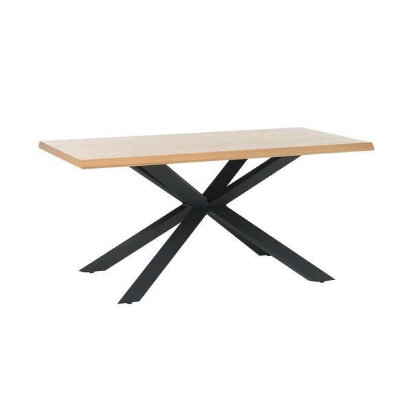 Jedilna miza z mizno ploščo v hrastovem dekorju 90x160 cm Arno – Unique Furniture-image-2