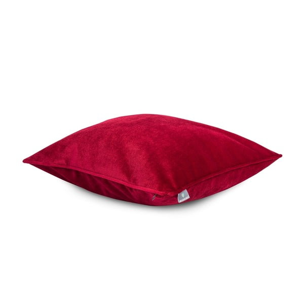 Rdeča prevleka za vzglavnik WeLoveBeds Elegant Burgundy, 50 x 50 cm-image-2