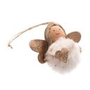 Tekstilni okrasek za jelko 8 cm Angel – Dakls