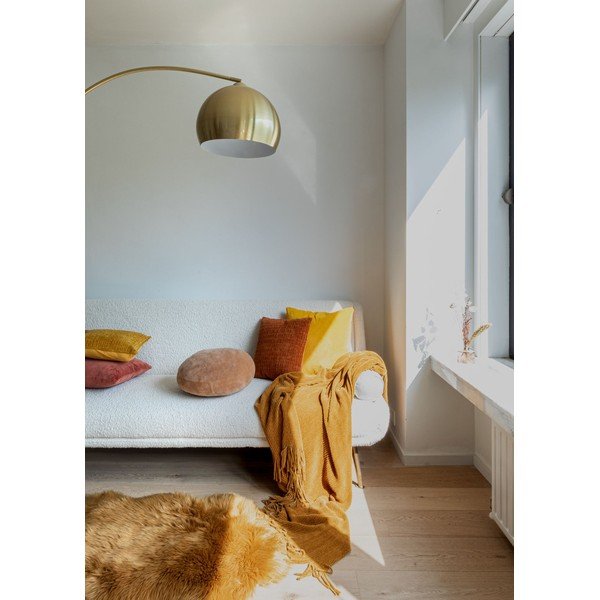 Rjavo umetno krzno Tiseco Home Studio Ovčja koža, 60 x 90 cm-image-1