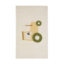 Slonokoščena bombažna otroška preproga 90x150 cm Pecky – Kave Home