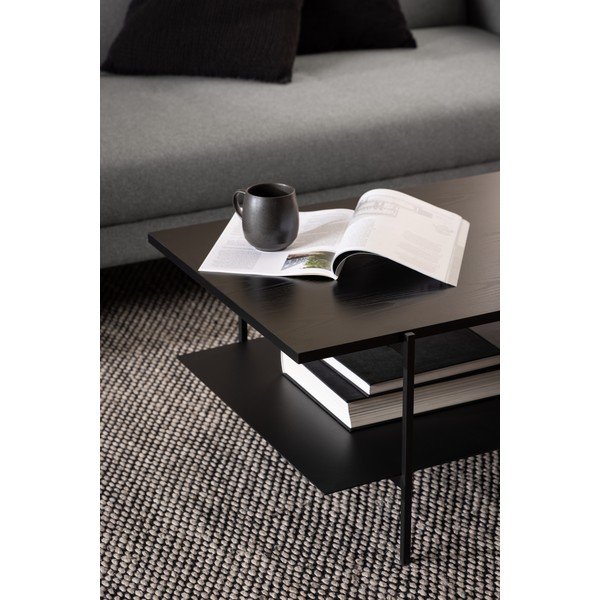 Črna mizica 115x60 cm Angus - Actona-image-3
