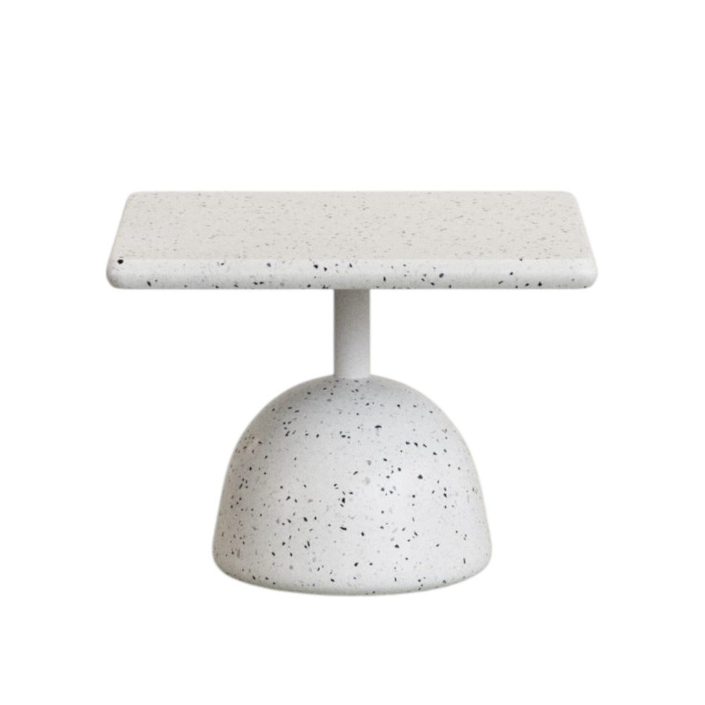 Terazzo vrtna klubska mizica 48x48 cm Saura
