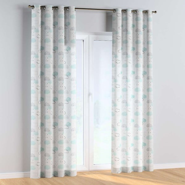 Otroška zavesa 260x130 cm Magic - Yellow Tipi-image-1