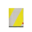 Rumena frotirna brisača iz organskega bombaža 50x90 cm Diagonal – Mette Ditmer Denmark