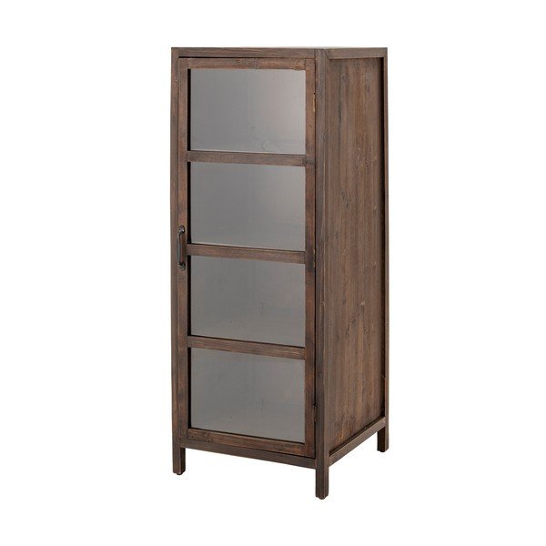 Vitrina iz masivne jelke v naravni barvi 45x125 cm Marl – Bloomingville