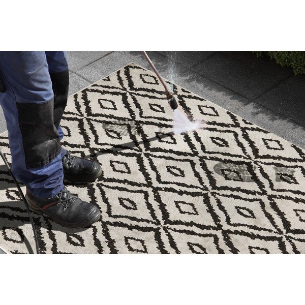 Rjavo-bela zunanja preproga NORTHRUGS Rio, 80 x 150 cm-image-1